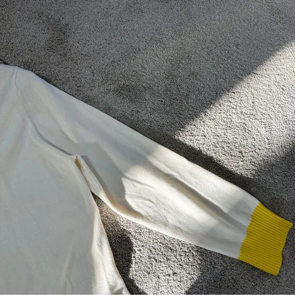 SOLD | Kerri Rosenthal Women’s Poppy Be Alright Duster Cardigan Sweater Cream L - Picture 7 of 14